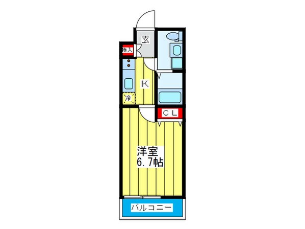 ブライト旭の物件間取画像